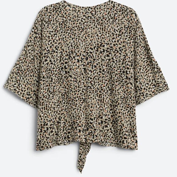 Elayne Tie Front Top - Picture 2 of 2